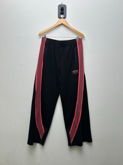 Preowned Gv gallery Black Pin Stripe Sweatpants Size XL