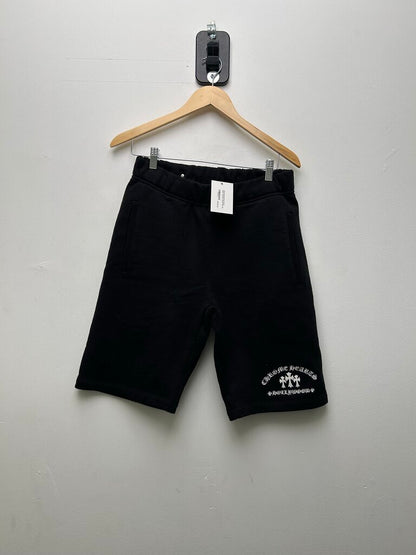 Preowned Chrome Hearts Black cemetery Shorts Size XS