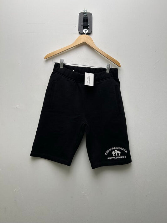 Preowned Chrome Hearts Black cemetery Shorts Size XS