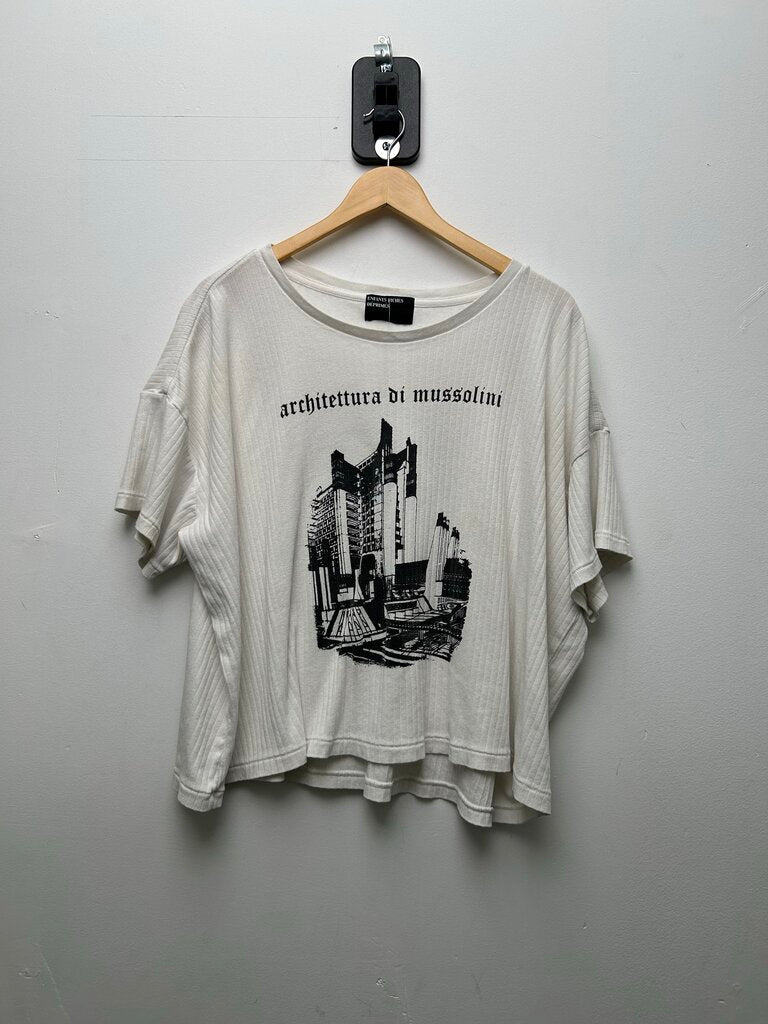 Preowned ERD White Architettura Tee Size XL