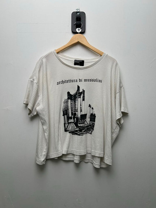 Preowned ERD White Architettura Tee Size XL