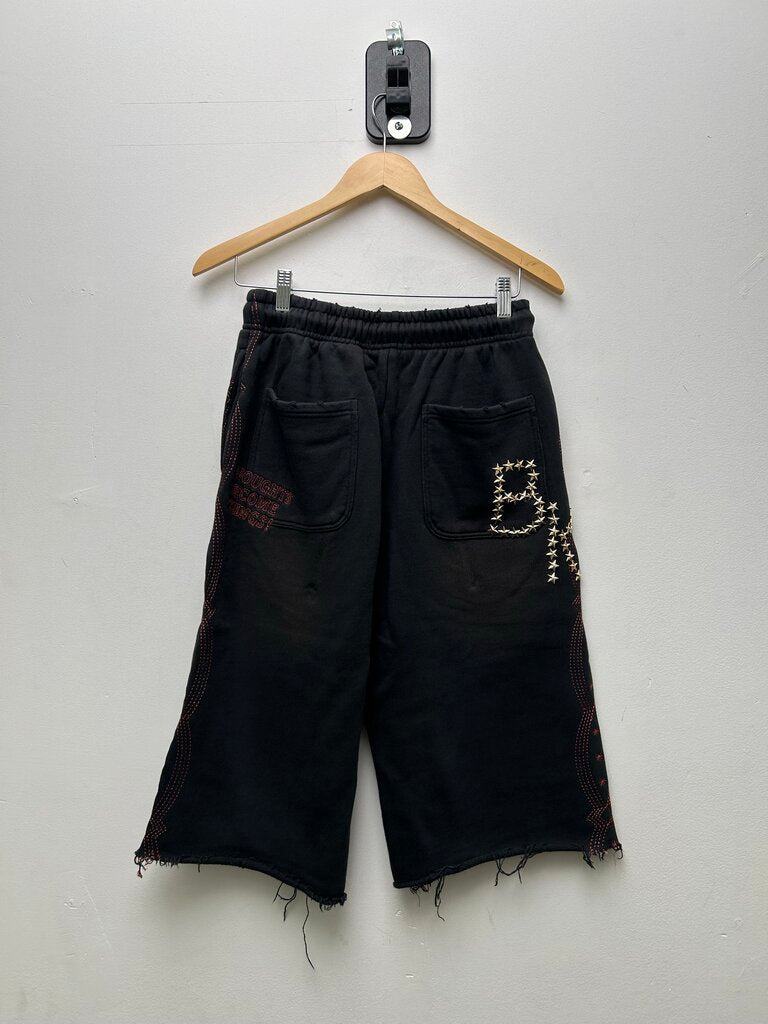New Boredom Kills Black Collegiate Shorts Size XL
