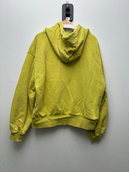 New Faciane Pin Green Distressed Porn Hoodie sz.M