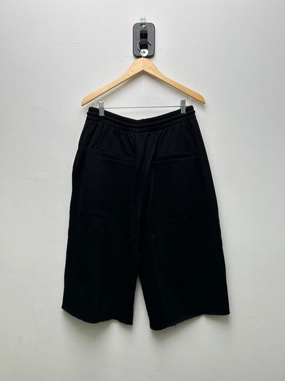 New Faciane RS Black Cutoff Sweat Shorts sz.L