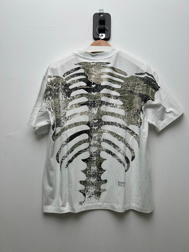 New Boredom Kills White Tomorrow Tee Size XXL