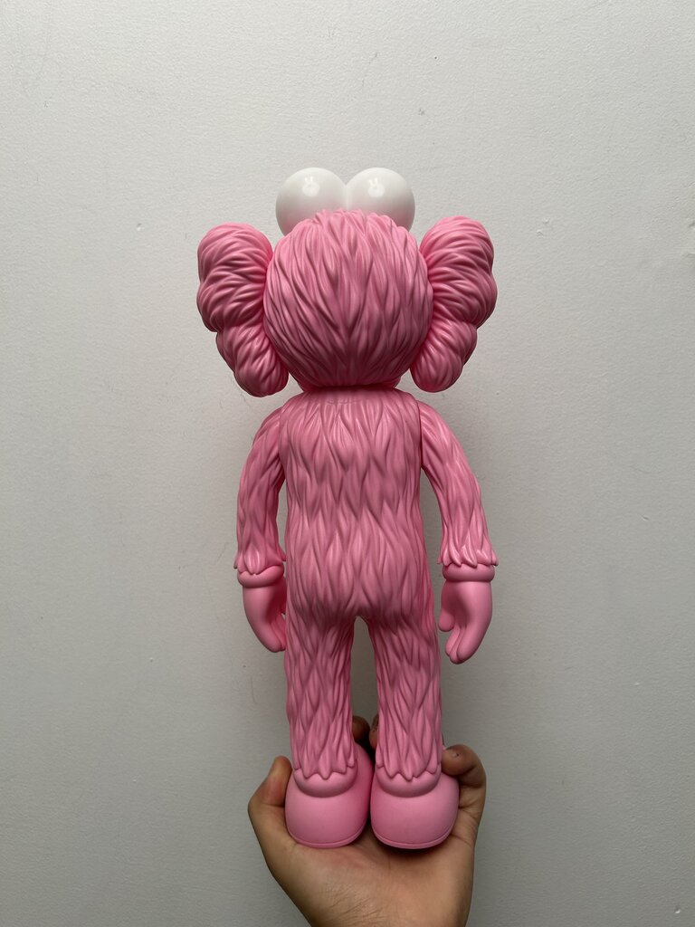 Preowned KAWS BFF Pink Open Edition Standing Figure (NO BOX)