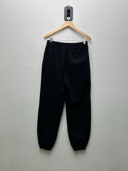 Preowned Balenciaga Black BB Cuff Sweatpants Size Small