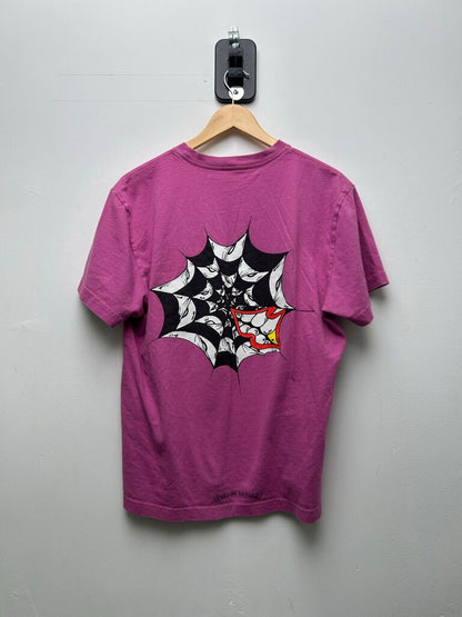 Preowned Chrome Hearts Matty Purple Tee Size Large