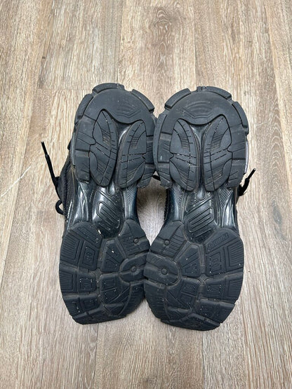 Preowned Balenciaga Black & Black Runner Sz.43