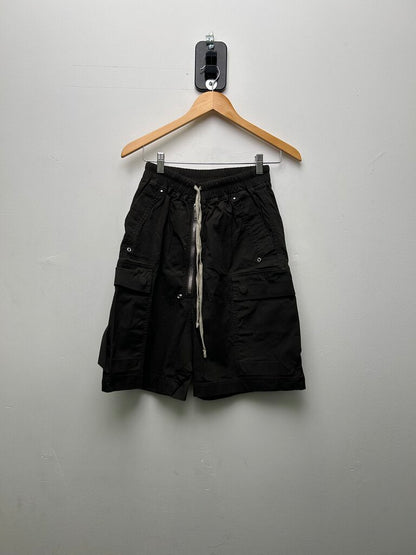 Preowned Rick Owens Bela Cargo Olive Shorts Size 34