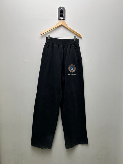 Preowned Balenciaga Uniform Patch Sweatpants Size Medium