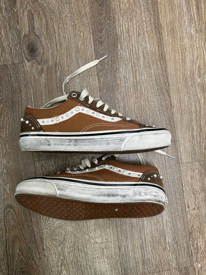 Preowned Vans Pearlized Cocoa Brown Size 8