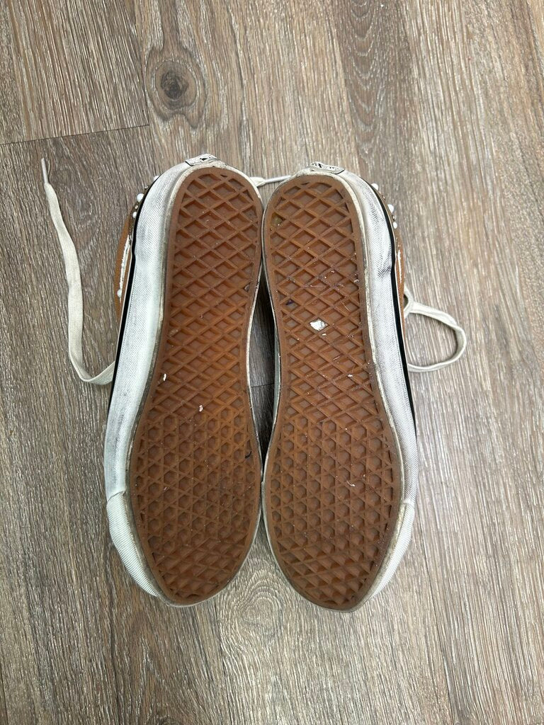 Preowned Vans Pearlized Cocoa Brown Size 8