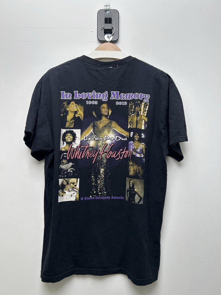 2012 Vintage Whitney Houston Queen of Pop sz.XL
