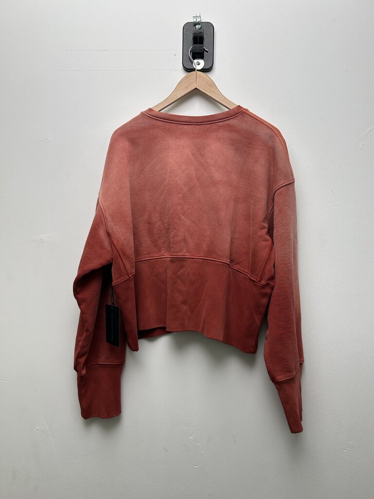 New Gv Gallery Red Basketball Crewneck Size Small