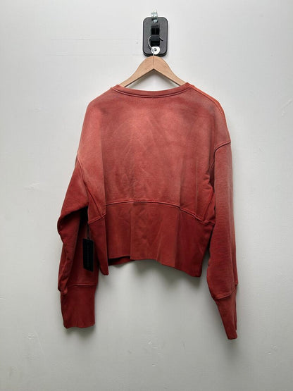 New Gv Gallery Red Basketball Crewneck Size Small