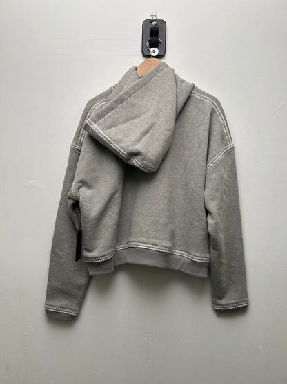 New Gv Gallery Orange Grey Cropped Hoodie Size XS