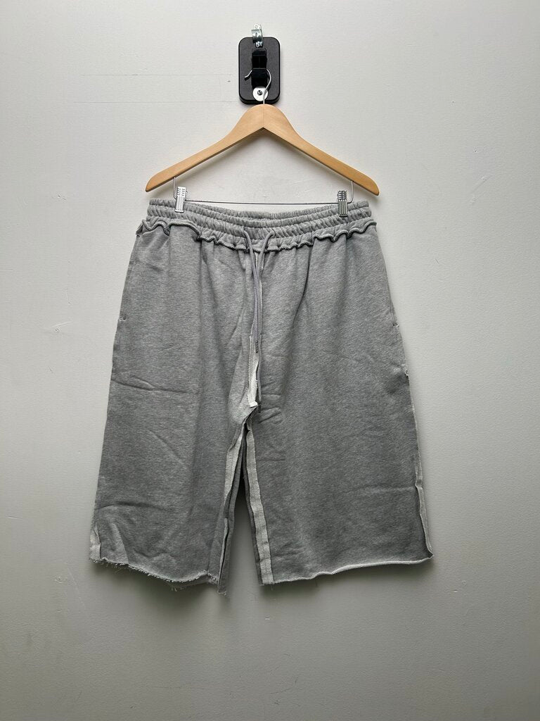 New Greedy Unit Tag Long Shorts Grey Sz.XL