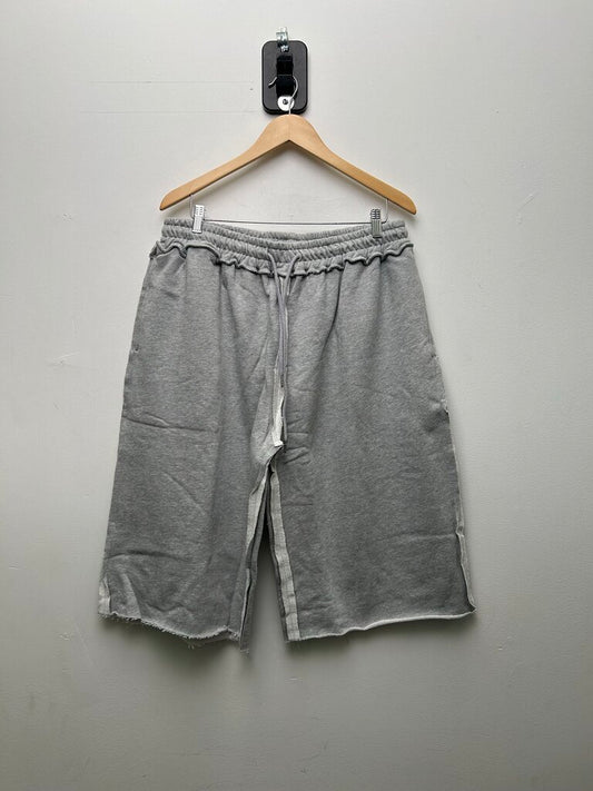 New Greedy Unit Tag Long Shorts Grey Sz.XL