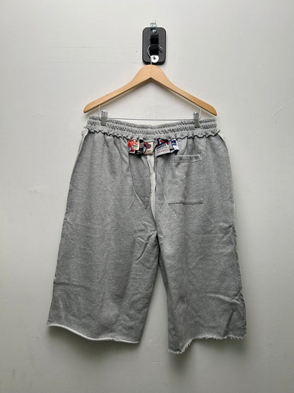 New Greedy Unit Tag Long Shorts Grey Sz.XL