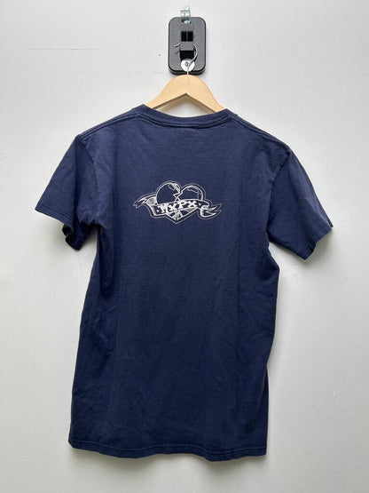"Why Can't My Boyfriend Be In MXPX" Navy Tee Sz S