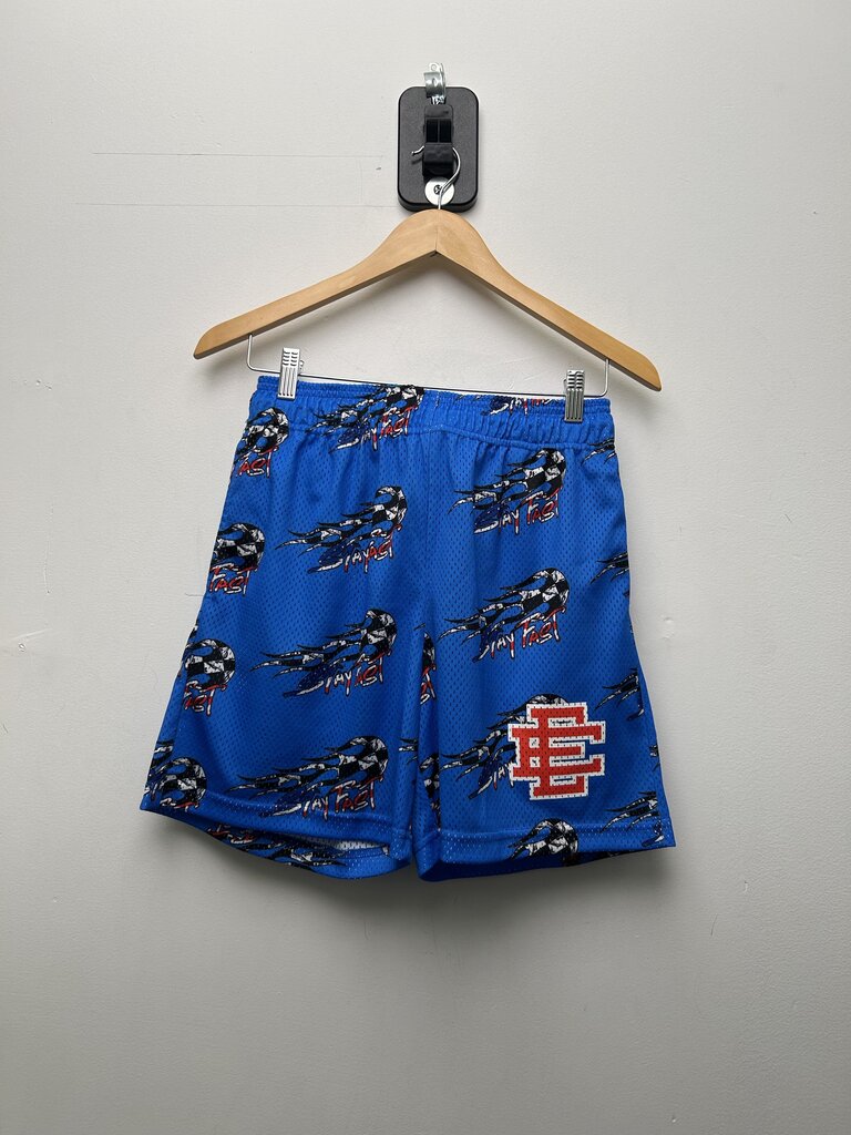 New Eric Emanuel Matty Blue Shorts Size Small