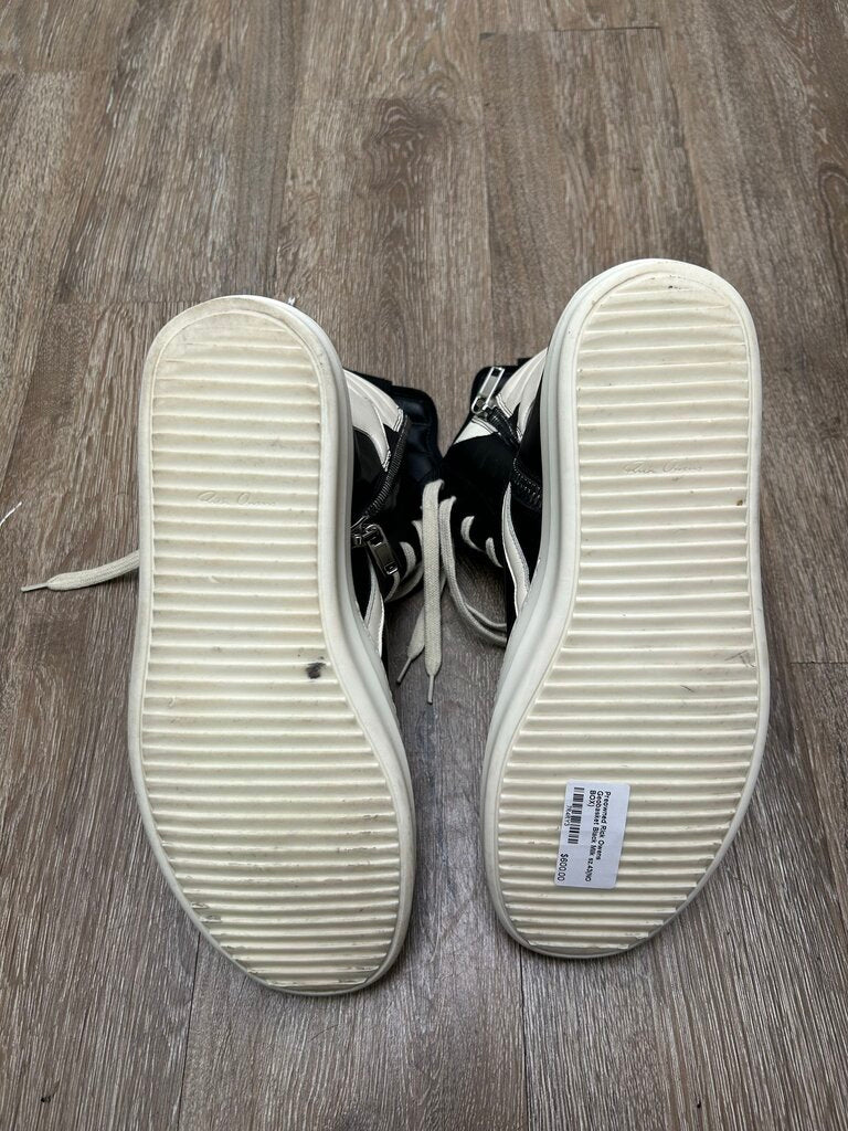 Preowned Rick Owens Geobasket Black Milk sz.43(NO BOX)