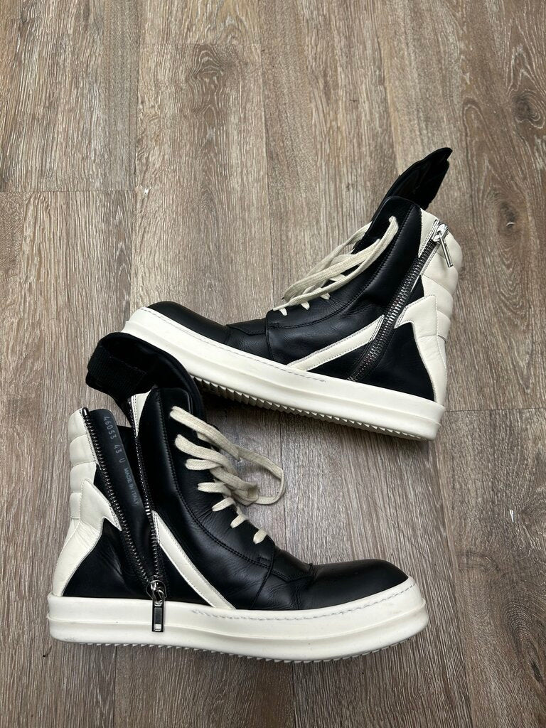 Preowned Rick Owens Geobasket Black Milk sz.43(NO BOX)