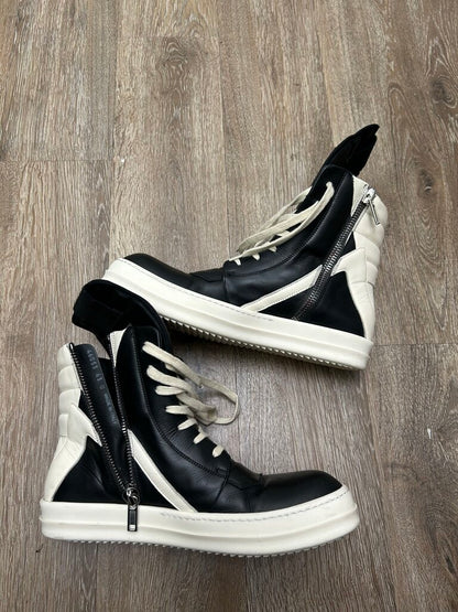 Preowned Rick Owens Geobasket Black Milk sz.43(NO BOX)