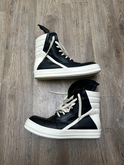 Preowned Rick Owens Geobasket Black Milk sz.43(NO BOX)
