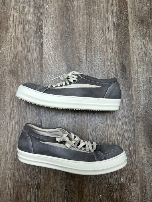 Preowned Rick Owens DRKSHDW Vans Grey Milk sz.46 (NO INSOLE)