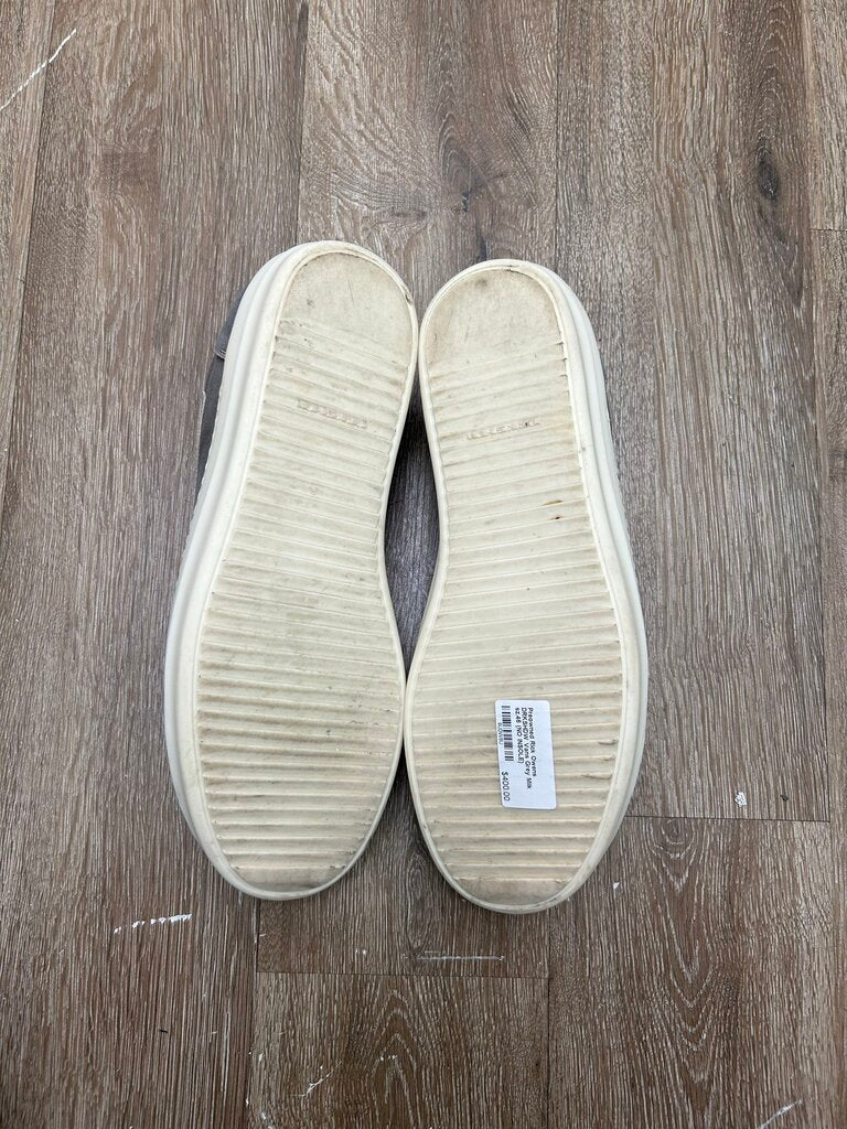 Preowned Rick Owens DRKSHDW Vans Grey Milk sz.46 (NO INSOLE)