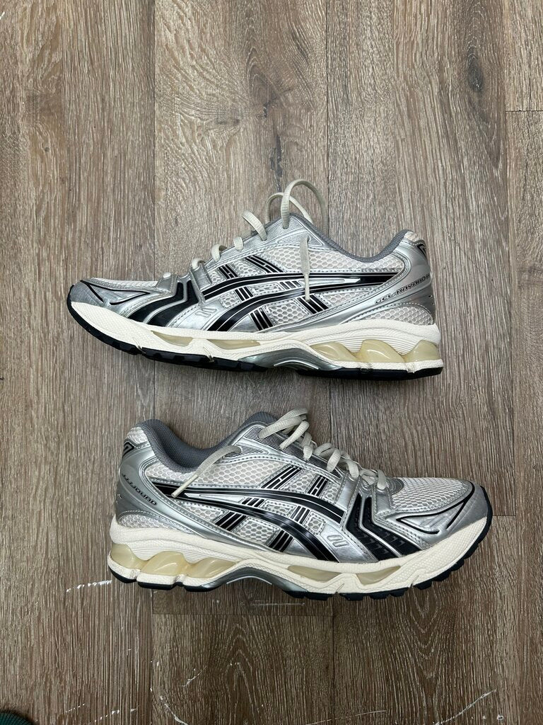 Preowned Asics Kayano 14 JJJJound Shute Silver Size 8.5