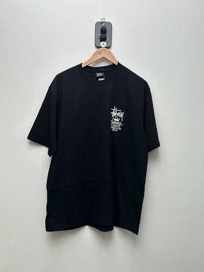 New Stussy Summer Classics Black Tee sz.S