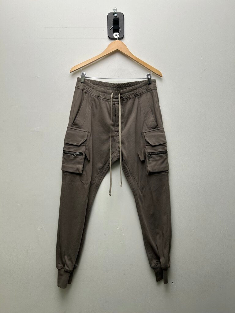 Preowned Rick Owens Dust Zipper Cargo Jogger Sz.34