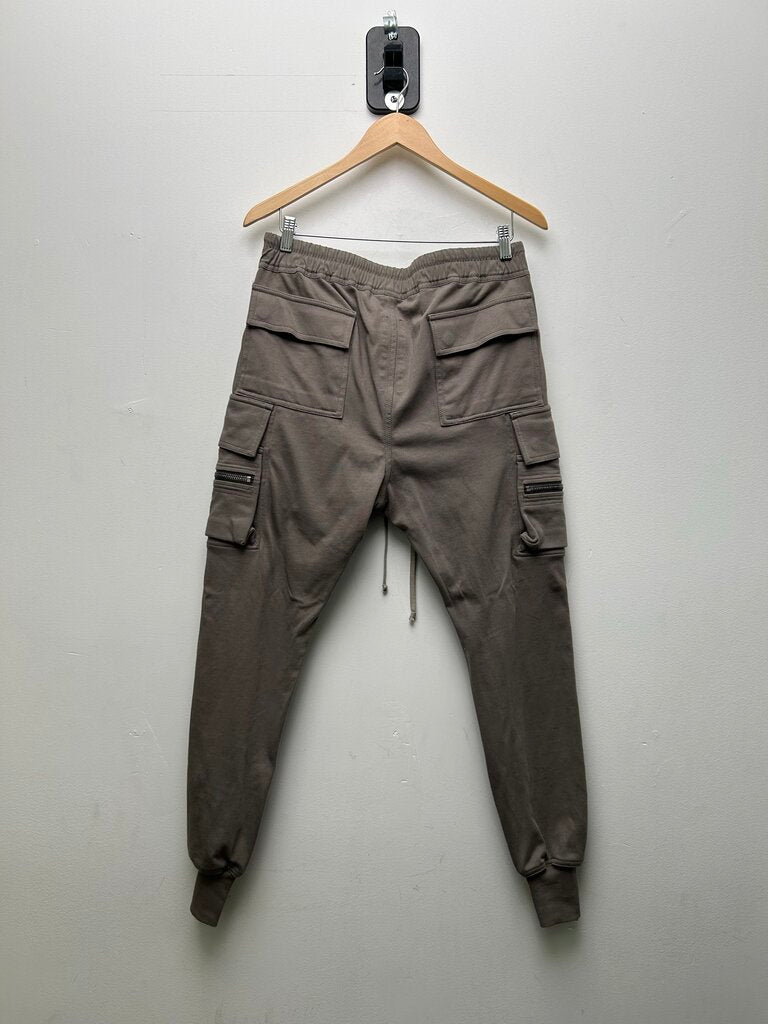 Preowned Rick Owens Dust Zipper Cargo Jogger Sz.34