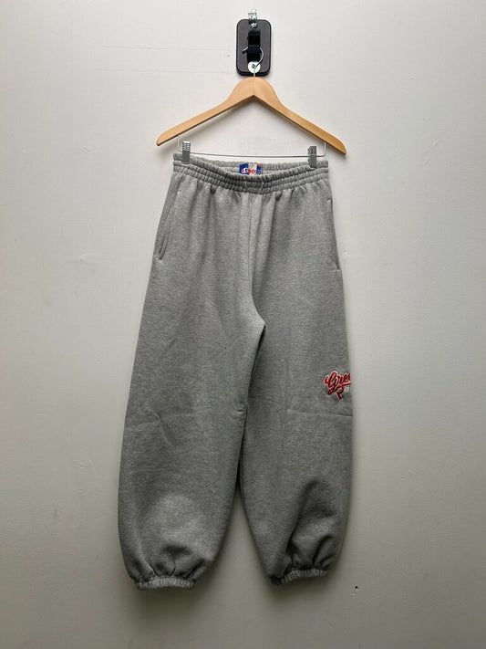 Preowned Greedy Unit Grey Red Graffiti Sweatpants Sz.Medium