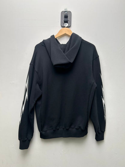 New Eric Emanuel Black Lightning Hoodie Sz.Medium