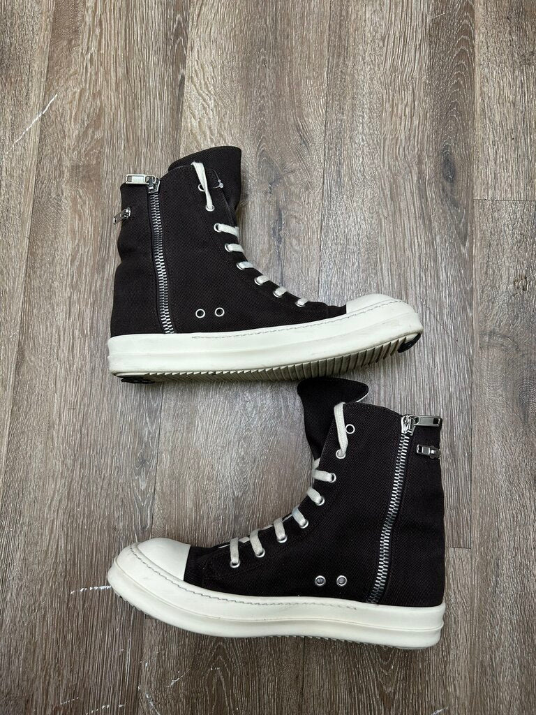 Preowned Rick Owens Black Cargo High Sz.41
