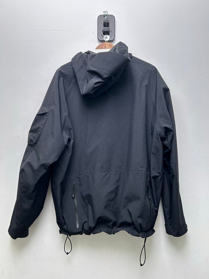 Preowned Supreme Goretex Tech Shell Black Jacket