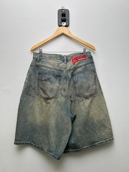 Preowned Gv Gallery Lightwash Denim Shorts Size Small