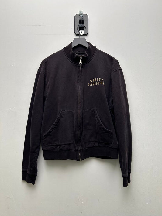 Harley Davidson 90/s Navy Zip SIze Medium