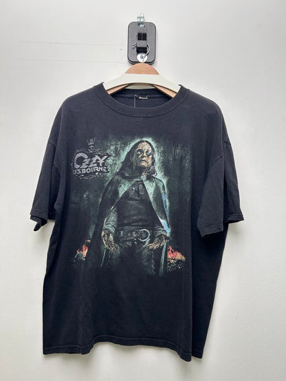 Ozzy Osbourne Black Rain Tee Size Large