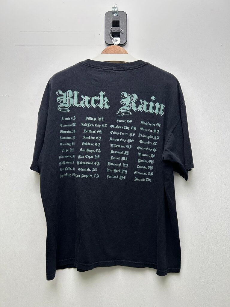 Ozzy Osbourne Black Rain Tee Size Large