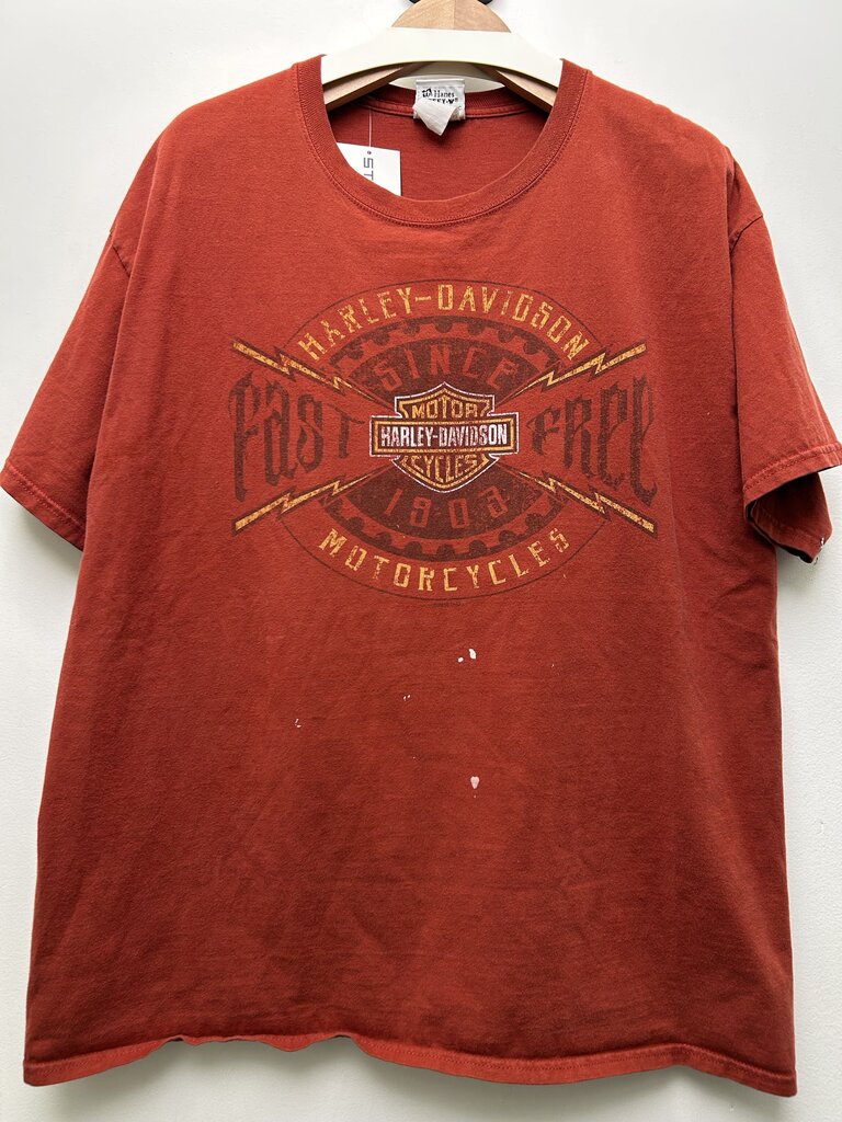 Harley Davidson Red 2016Tee Size XL