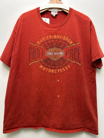 Harley Davidson Red 2016Tee Size XL