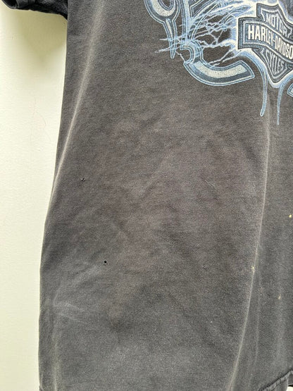 Harley Davidson Eagle PA Black Tee Size Medium