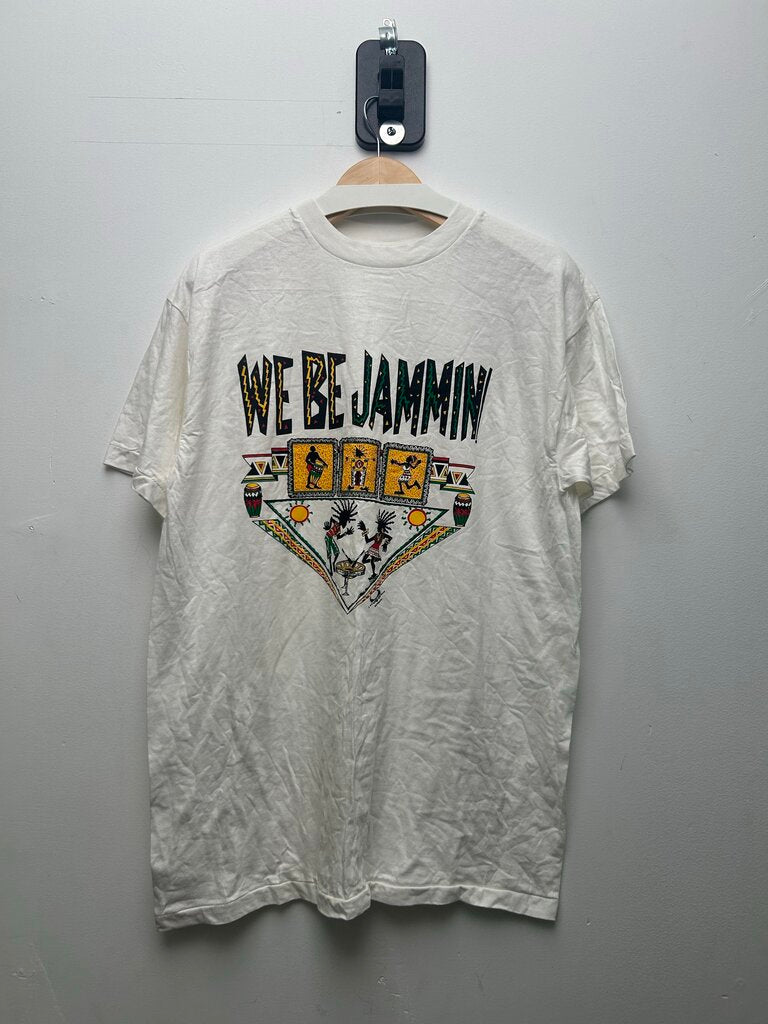 We Be Jamming Reggae 90's Tee Size Large