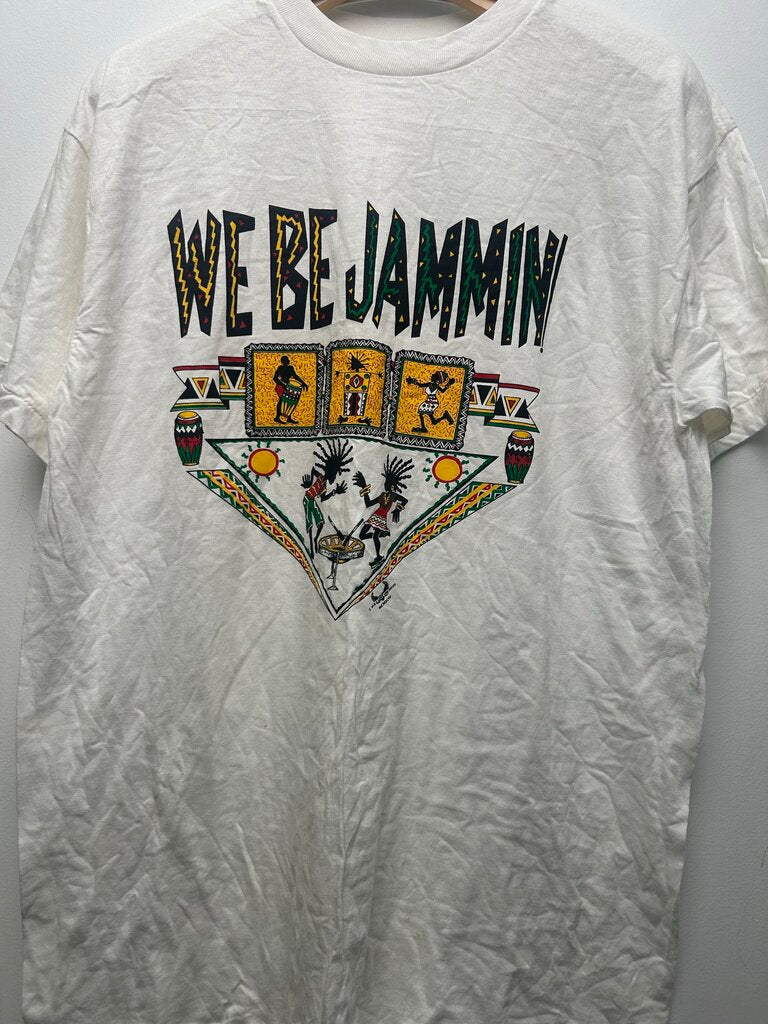 We Be Jamming Reggae 90's Tee Size Large