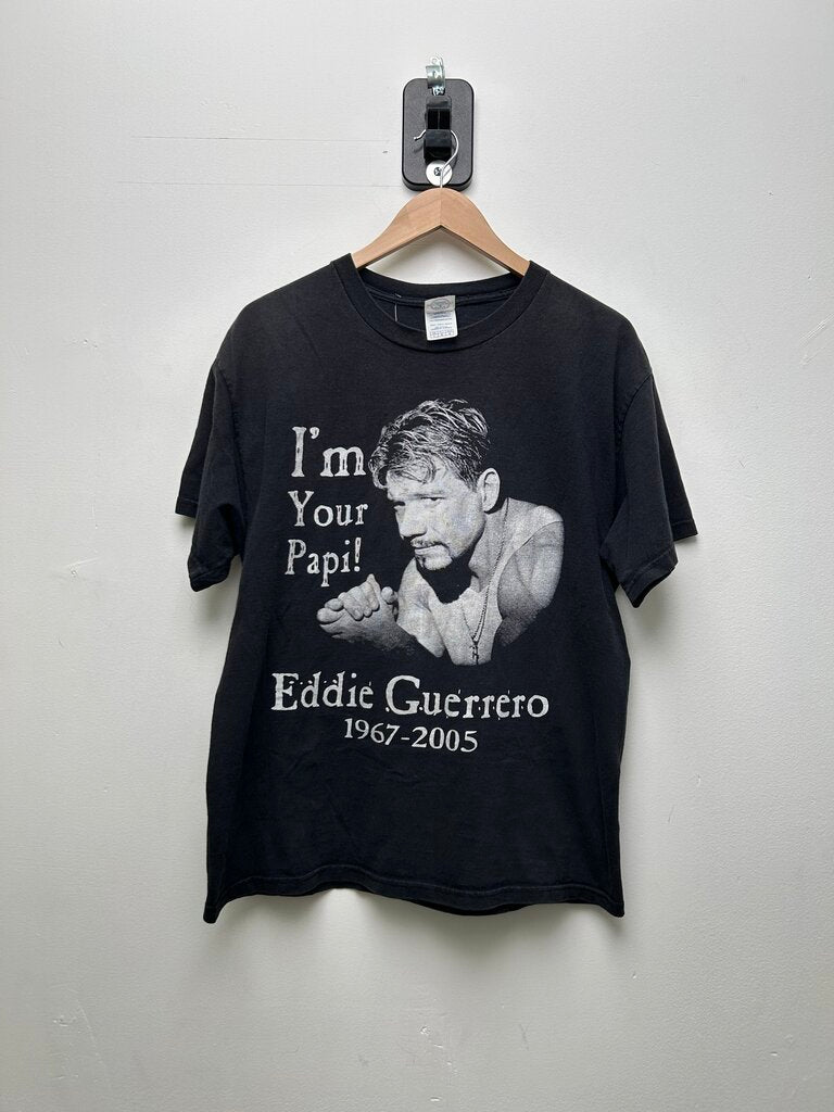WWE Eddie Guerrero Rip 2005 Black Tee Sz L